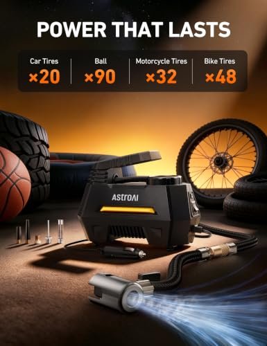 AstroAI AIRUN H Tire Inflator Portable Air Compressor Review