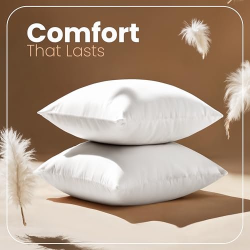 Utopia Bedding 18x18 Pillow Inserts Review