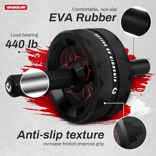 VINSGUIR Ab Roller Wheel Review