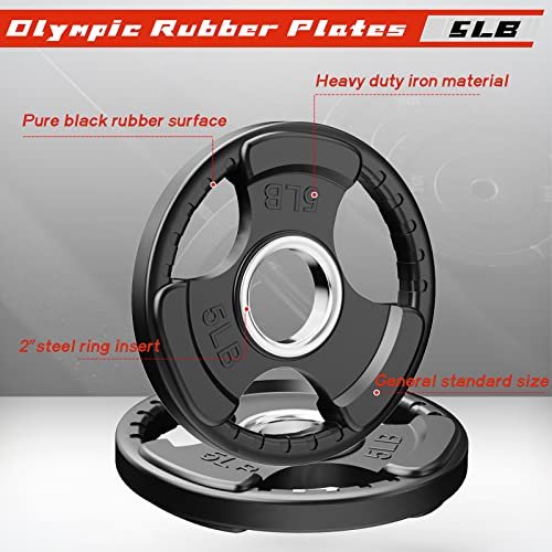 RitFit Olympic Rubber Grip Weight Plates Review