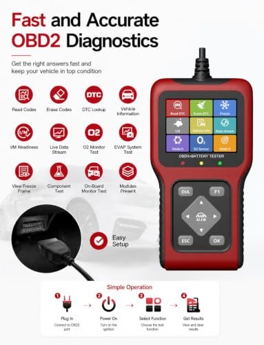 TesGo 2 In 1 Obd2 Scanner Review