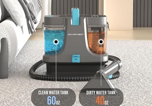 Starrybot Portable Carpet Cleaner With Steam Review