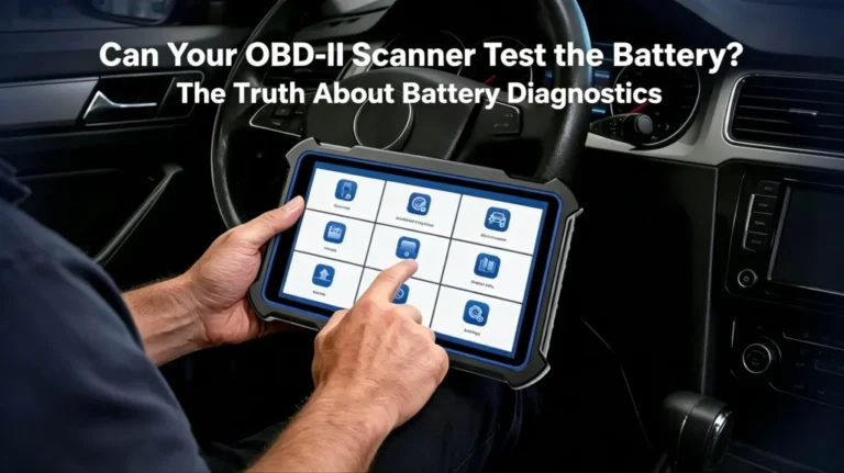Can An OBD2 Scanner Test The Alternator