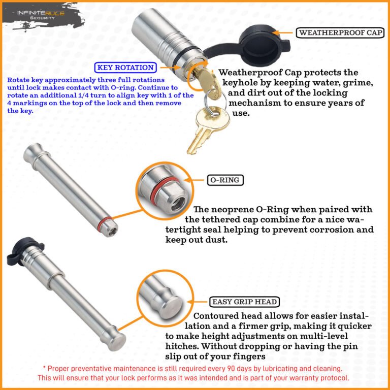 How To Use A Hitch Lock