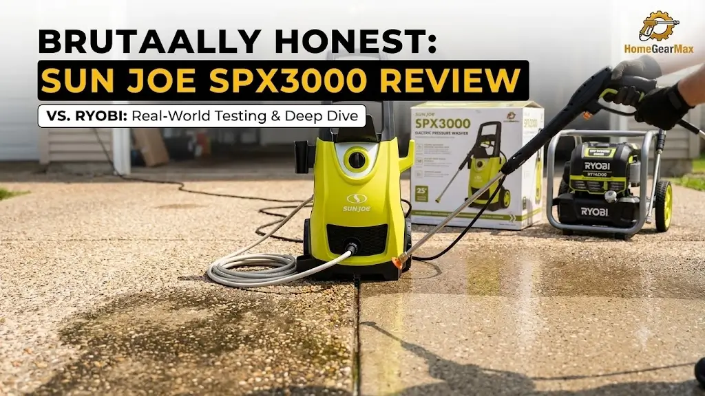 Ryobi Pressure Washer Vs Sun Joe Spx3000