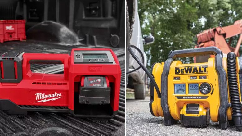 Milwaukee M18 Vs DeWalt Tire Inflator