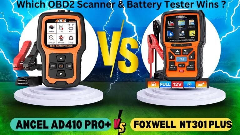 Foxwell NT301 Vs ANCEL AD310