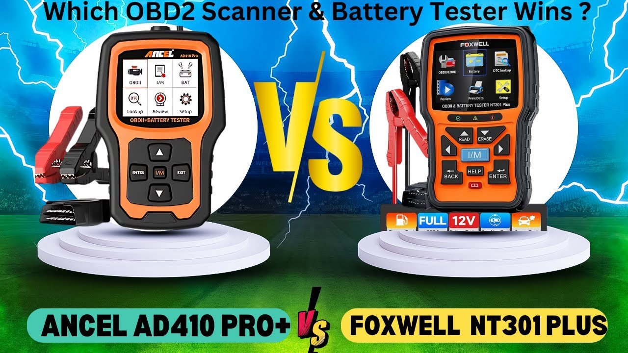 Foxwell NT301 Vs ANCEL AD310