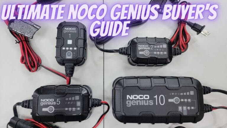 NOCO Genius10 Vs Genius5