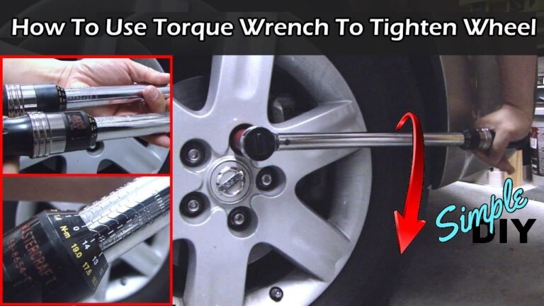 How To Use A Torque Wrench For Lug Nuts