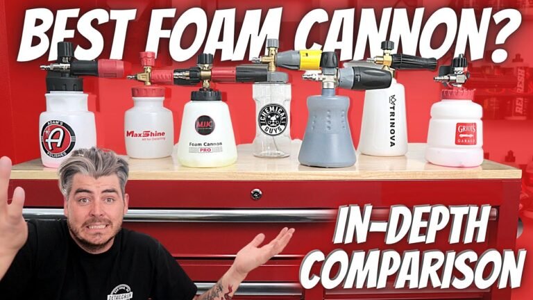 Chemical Guys Foam Cannon Vs Adam's Foam Cannon