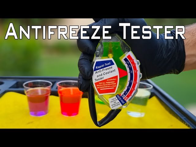 How To Use A Coolant Tester