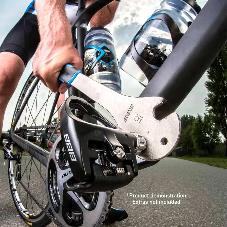 15mm pedal wrench flat