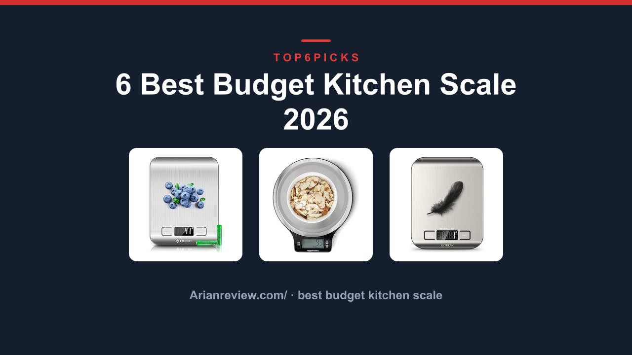 6 Best Budget Kitchen Scale 2026