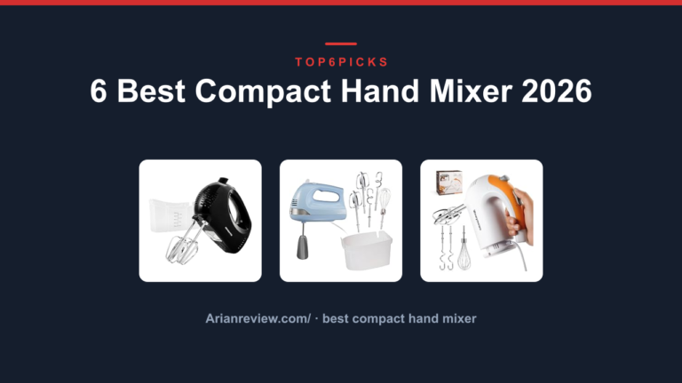 6 Best Compact Hand Mixer 2026