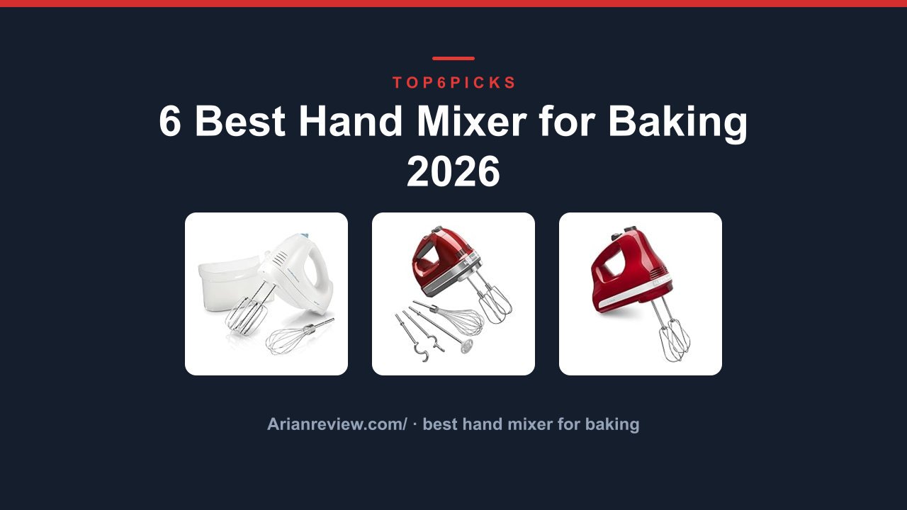 6 Best Hand Mixer for Baking 2026