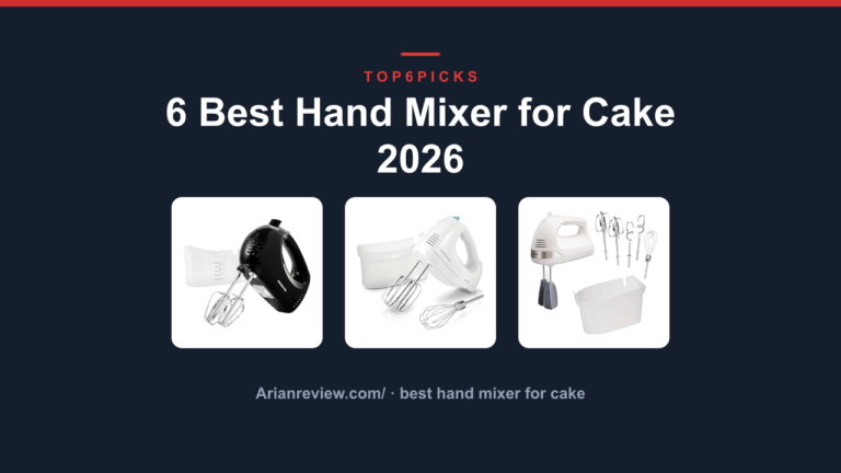 6 Best Hand Mixer for Cake 2026