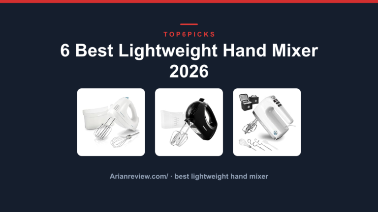 6 Best Lightweight Hand Mixer 2026