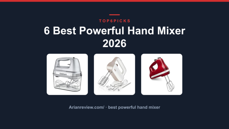 6 Best Powerful Hand Mixer 2026