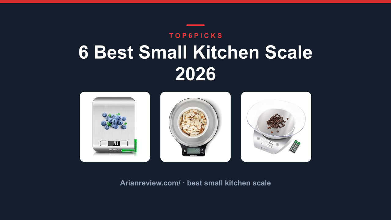 6 Best Small Kitchen Scale 2026