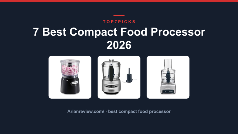 7 Best Compact Food Processor 2026