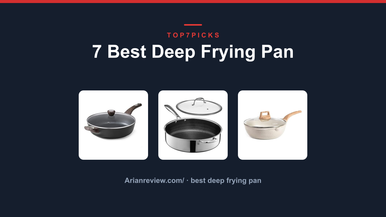 7 Best Deep Frying Pan