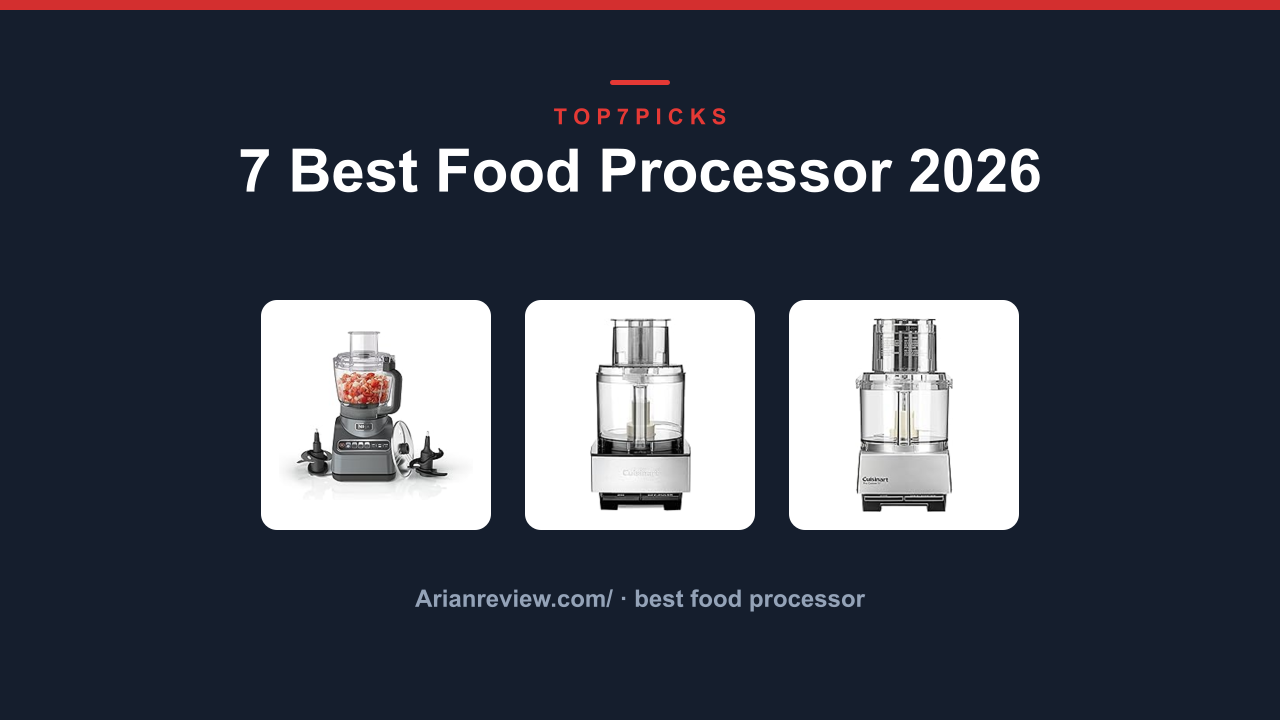 7 Best Food Processor 2026