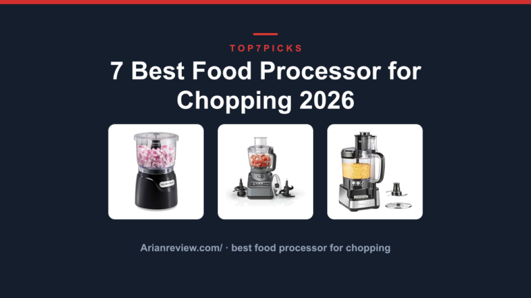 7 Best Food Processor for Chopping 2026