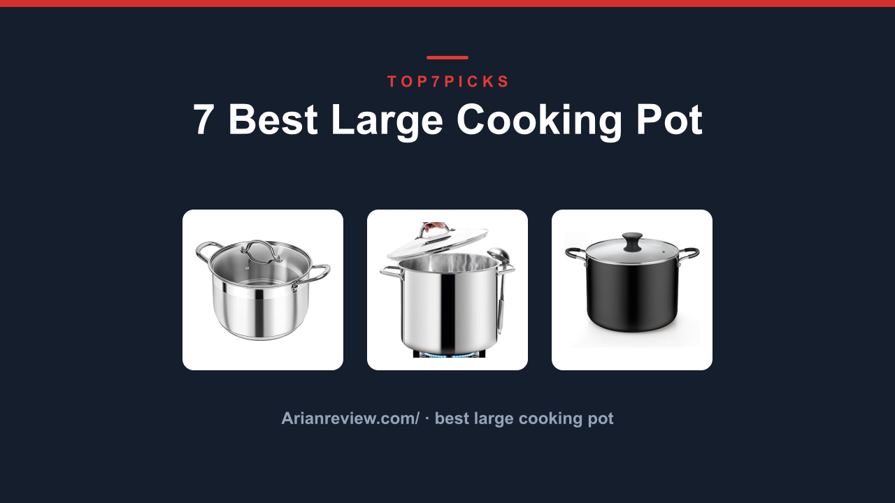 7 Best Large Cooking Pot