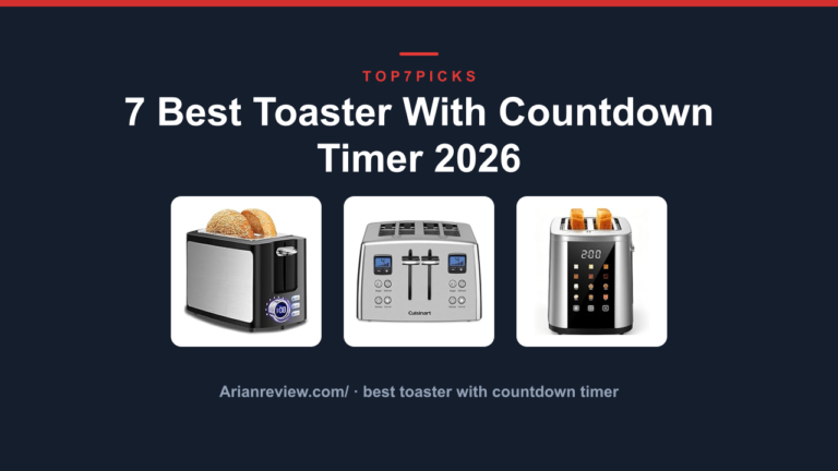 7 Best Toaster With Countdown Timer 2026