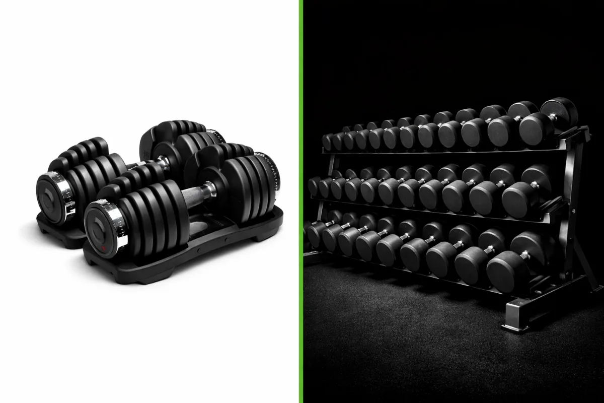 adjustable dumbbells vs fixed dumbbells