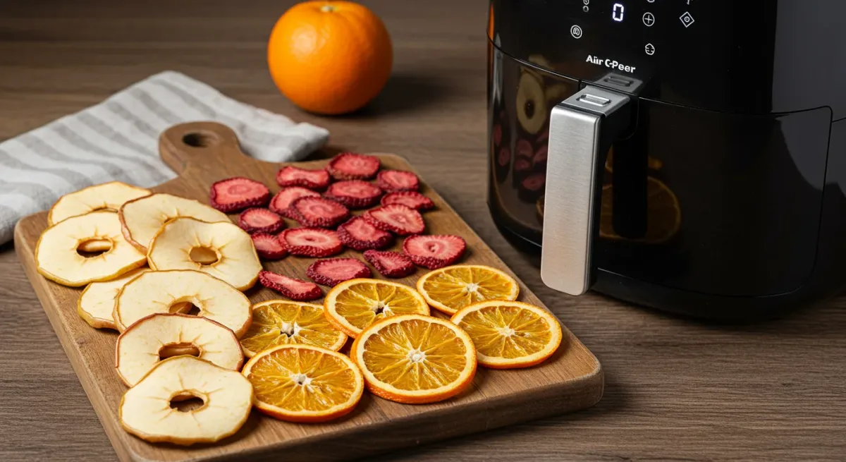 air fryer dehydrating food