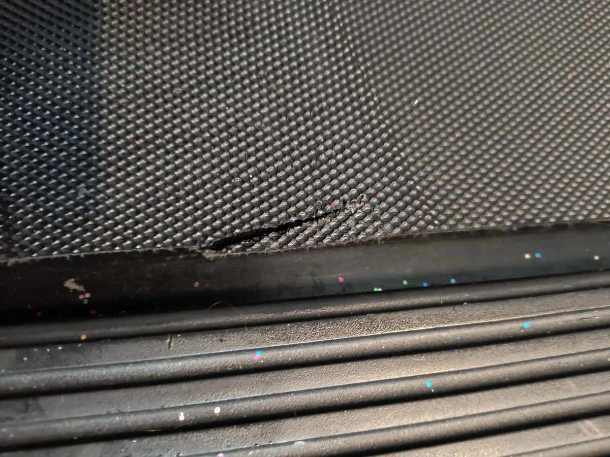 belt edge clearance