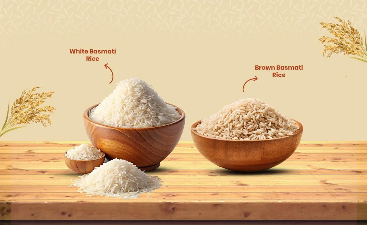 brown basmati rice