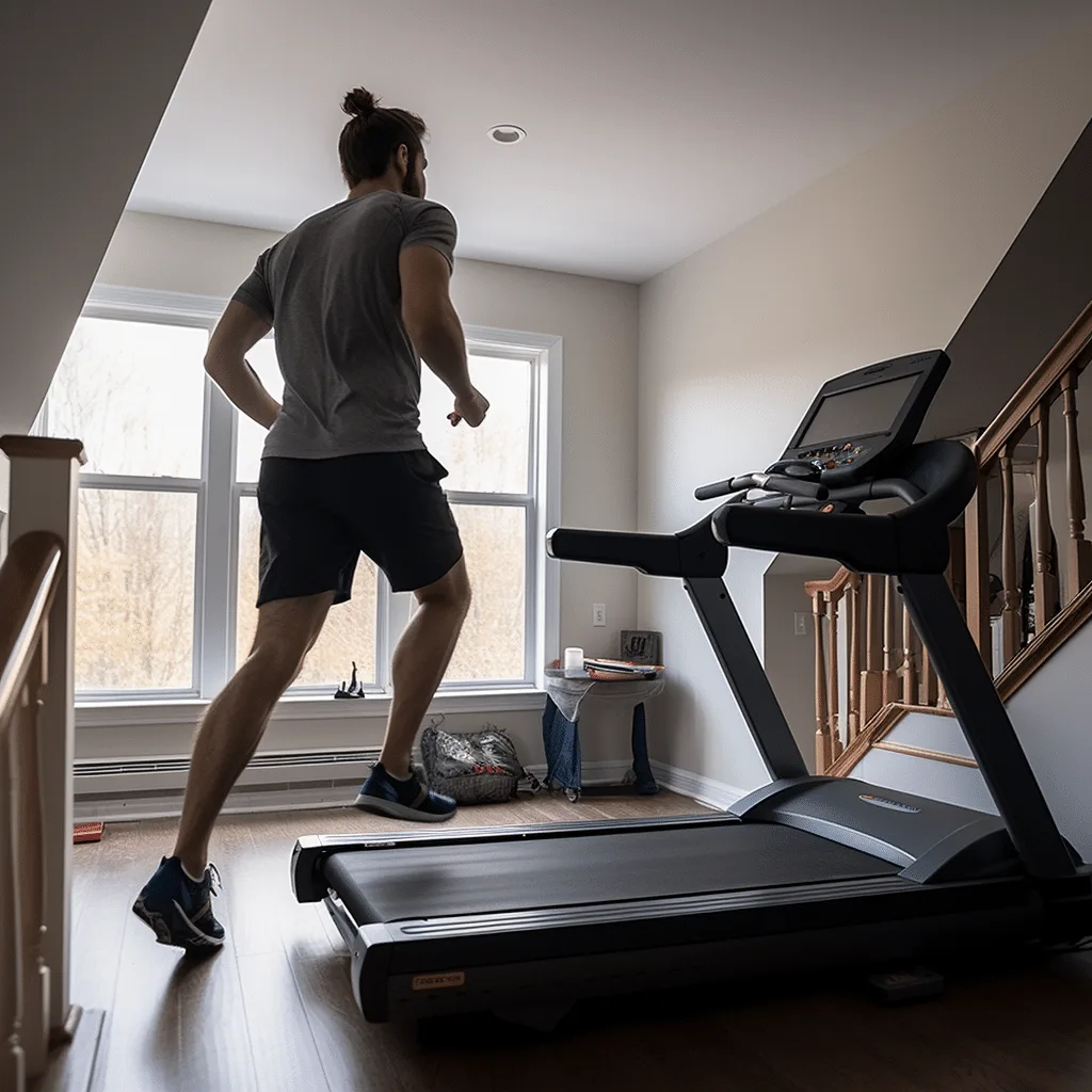 can you put a treadmill upstairs