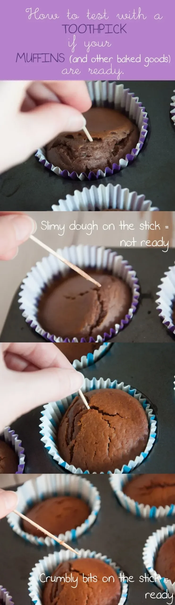 Checking for Doneness: The Visual & Toothpick Tests