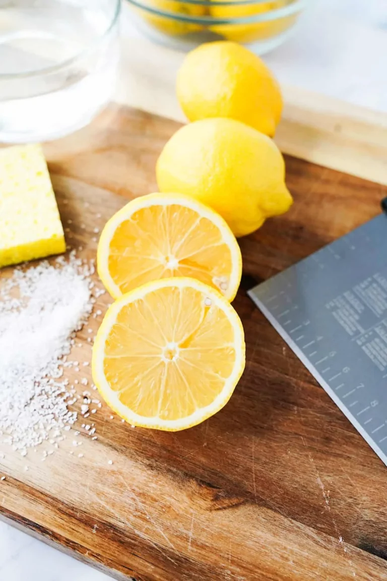 cutting board odor removal