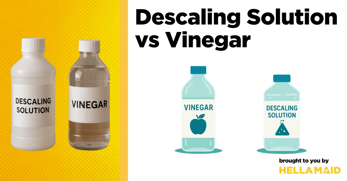 descaling solution vs vinegar