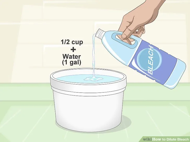 Diluted Bleach Solution