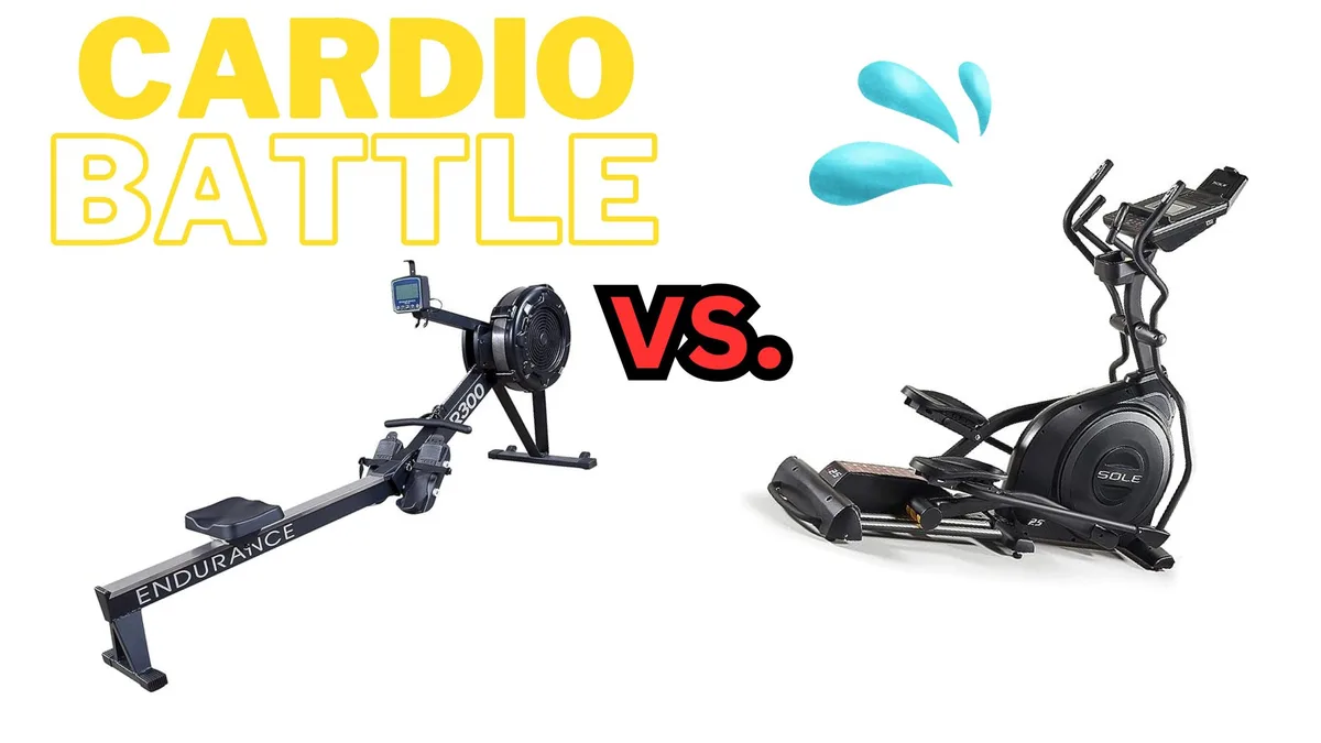 Elliptical vs. Rowing Machine