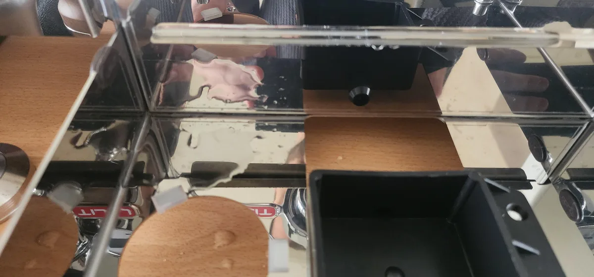 espresso machine leaking