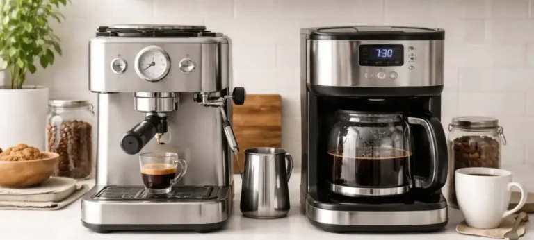 espresso machine vs coffee maker