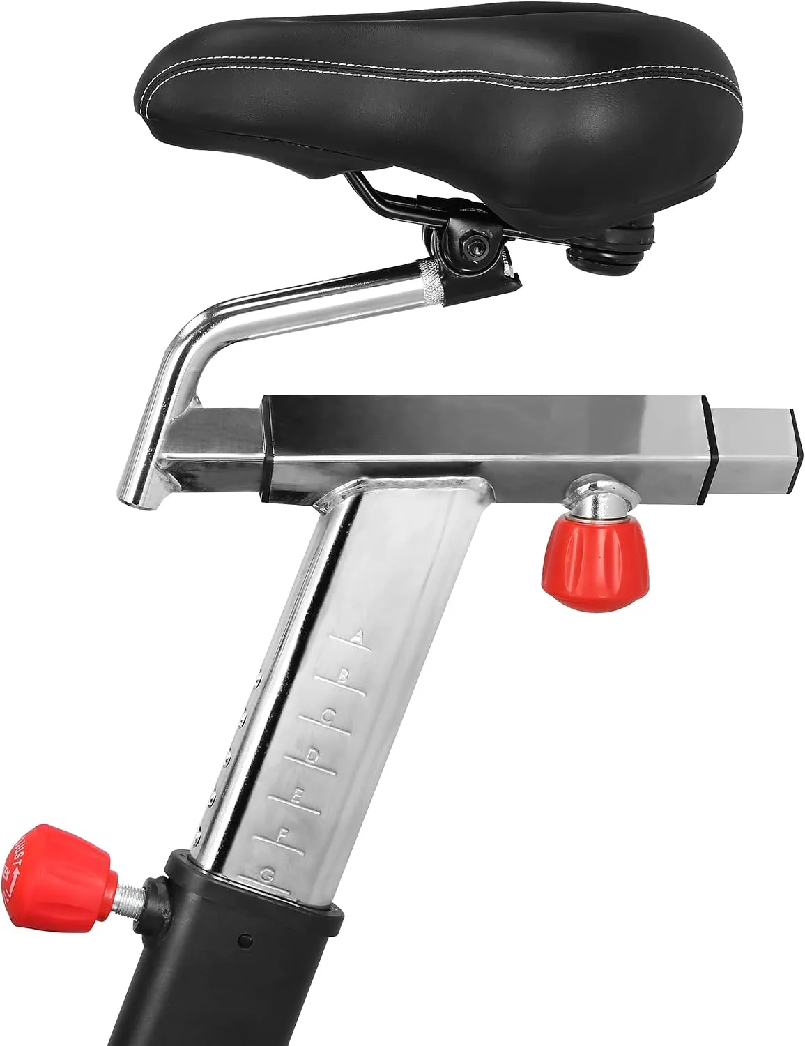 Exercise bike fit adjustment