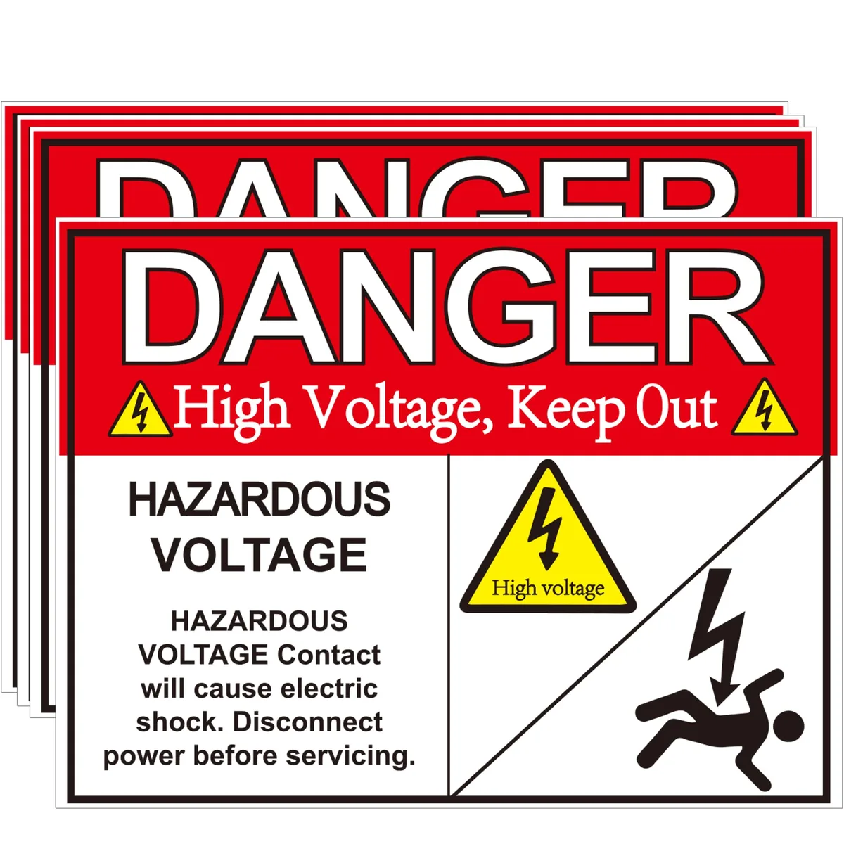 High Voltage Warning