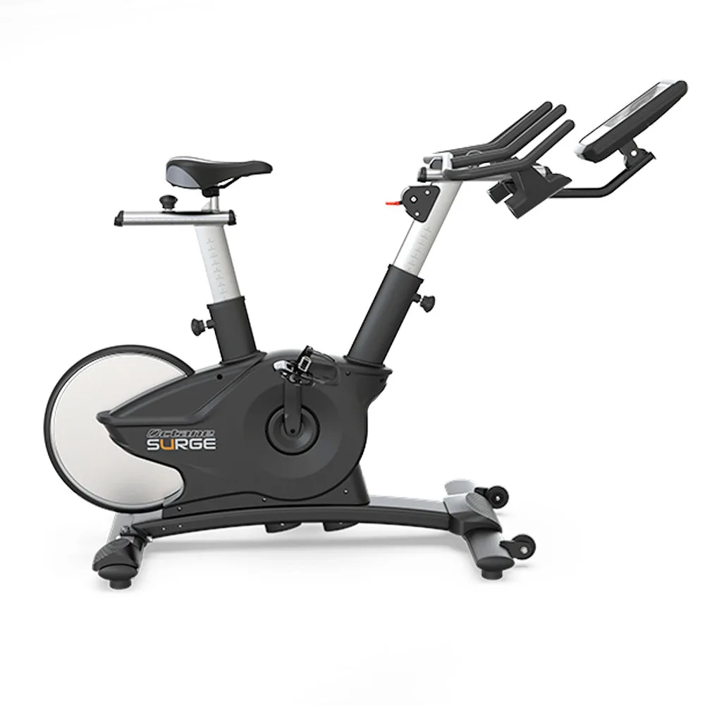 How high should a spin bike seat be