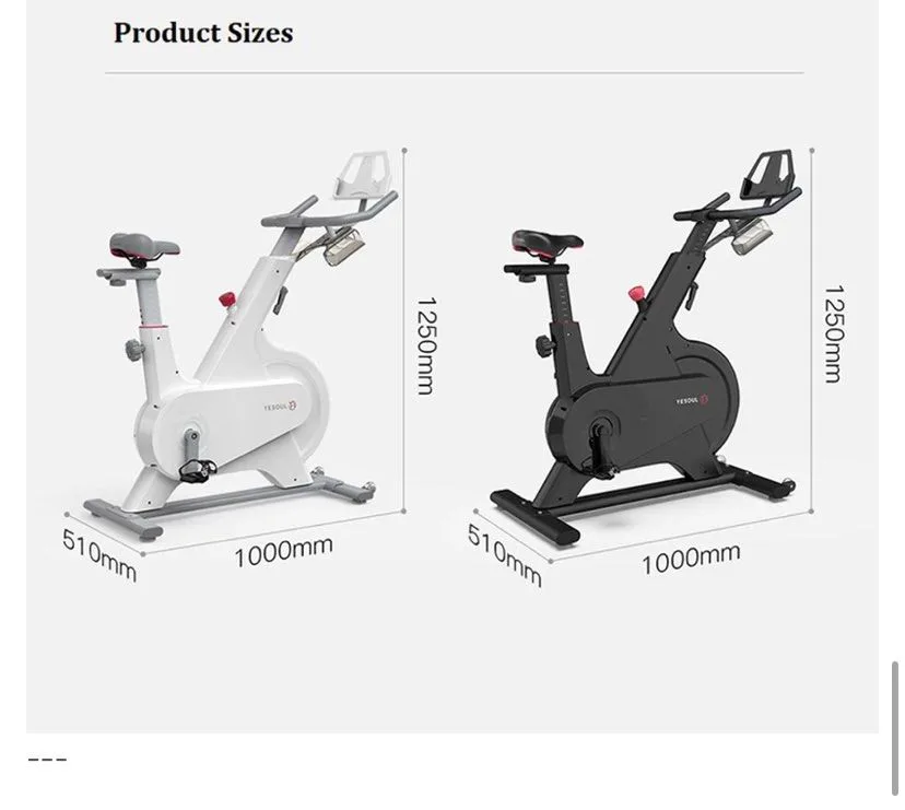 How much space does a spin bike need