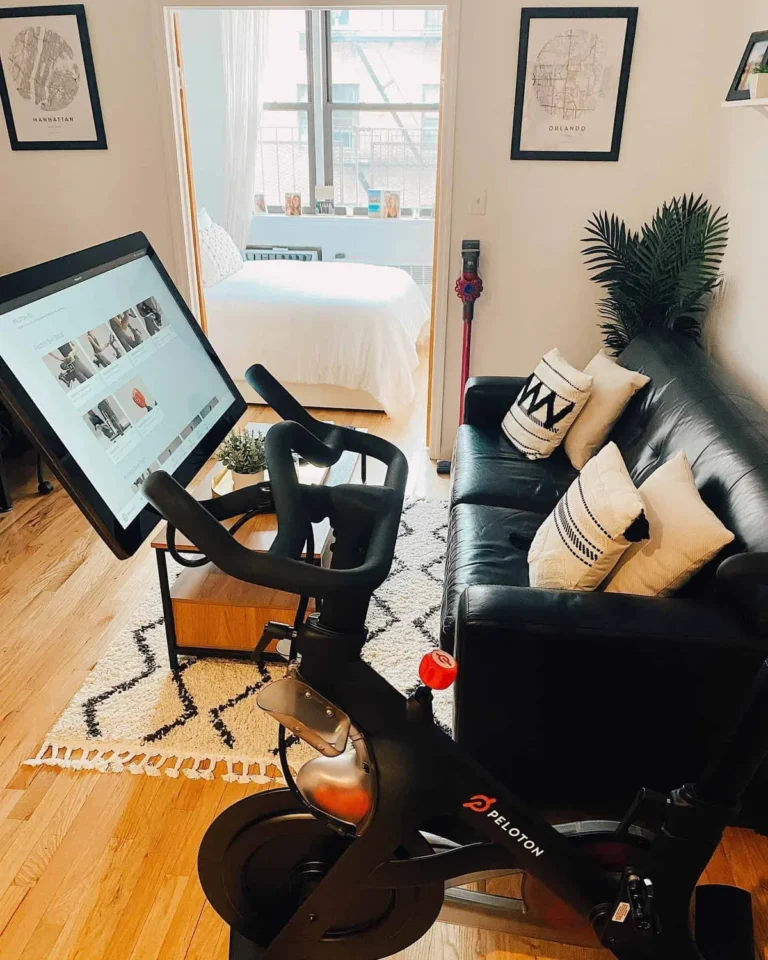 How much space does an exercise bike need