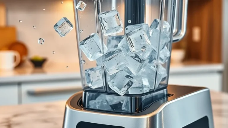 how to blend ice in a blender
