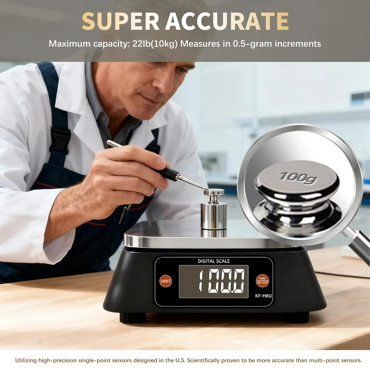 how to calibrate kitchen scale