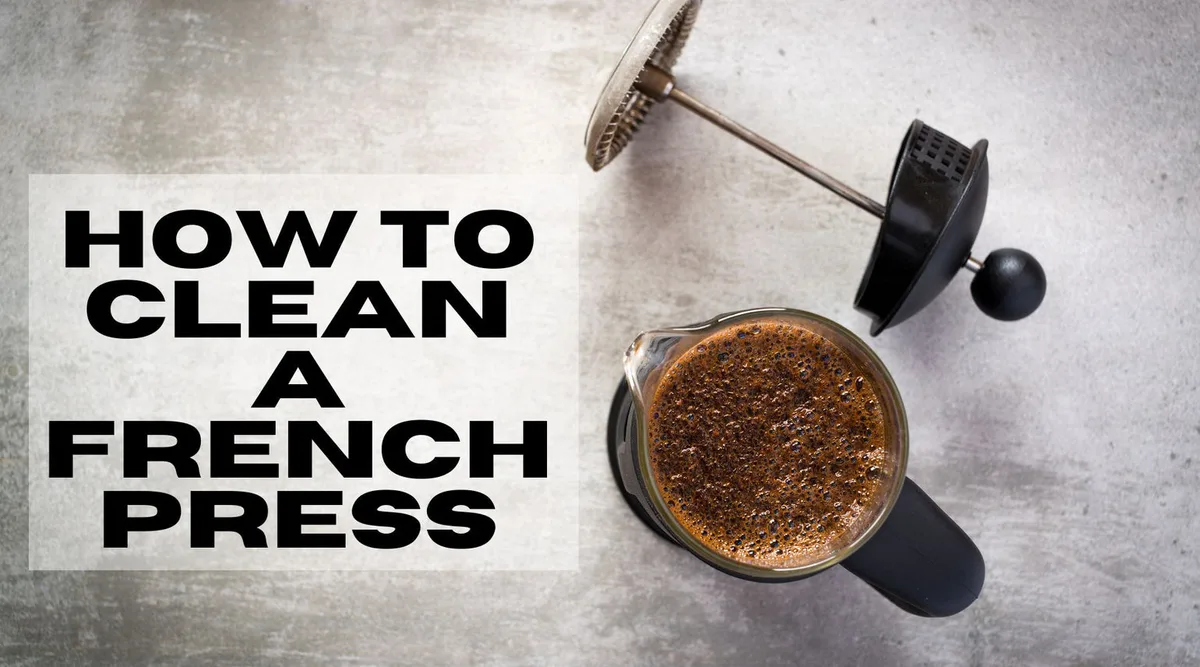 how to clean a French press